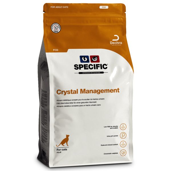 Ração para gatos Specific Cat FCD Crystal Management - Alimentação - Urinária