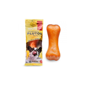 Snacks para cães Plutos - Osso Comestível De Salmão - Alimentação - Snacks