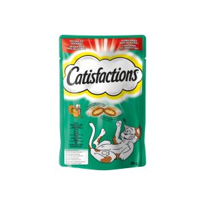 Snacks para gatos Catisfaction Snack Peru 6 x 60 g - Alimentação - Snacks