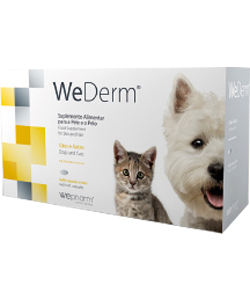 WeDerm 60 Cápsulas - Cats - Skin & Coat Health