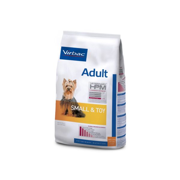 Ração para cães Virbac HPM Adult Dog Small & Toy - Adulto - Ração Seca para Cães