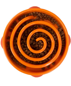 Comedouro Slow Laranja - Acessories - Feeders & Bowls