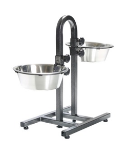 Comedouro Trixie Suporte Duplo com Niveis Independentes - 2.8 L - Acessories - Feeders & Bowls