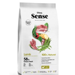 Ração para cães Dibaq Sense Grain Free LAMB MINI - Adulto - Ração Seca para Cães