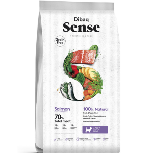 Ração para cães Dibaq Sense Grain Free SALMON MINI - Adulto - Ração Seca para Cães