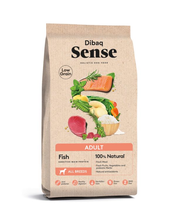 Ração para cães Dibaq Sense Low Grain ADULT (Fish) - Adult - Food