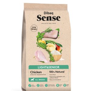 Ração para cães Dibaq Sense Low Grain LIGHT & SENIOR (Chicken) - Alimentação - Sénior