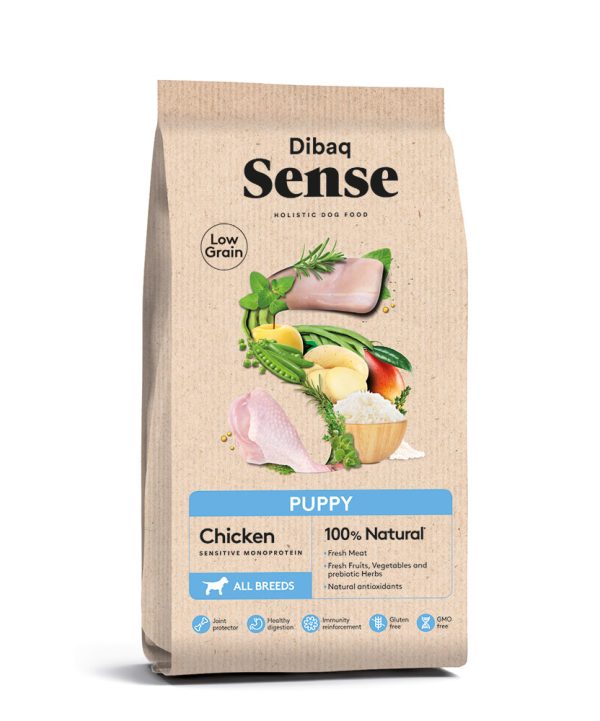 Ração para cães Dibaq Sense Low Grain PUPPY (Chicken) - Alimentação - Ração Seca para Cães