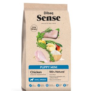 Ração para cães Dibaq Sense Low Grain PUPPY MINI (Chicken) 2 kg - Alimentação - Ração Seca para Cães