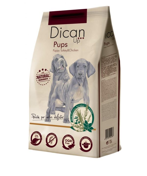 Ração para cães Dican Up PUPS (Puppy) - Alimentação - Ração Seca para Cães