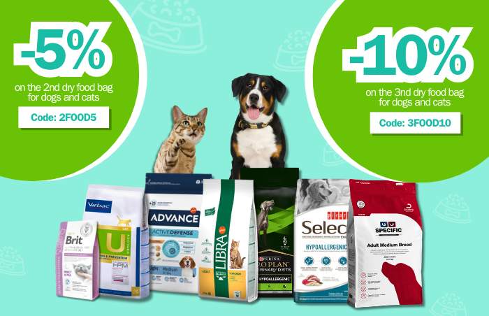 rações para animais em promoção